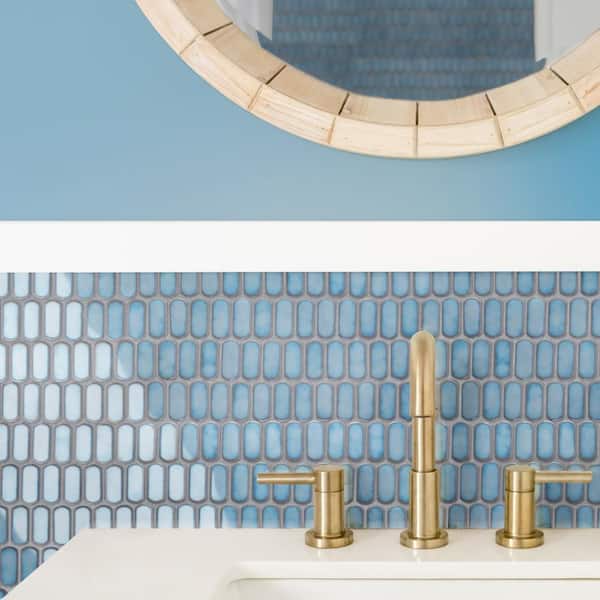 Hudson Capsule Marine 12 in. x 13 in. Porcelain Floor and Wall Mosaic Tile (11.4 sq. ft. /Case)