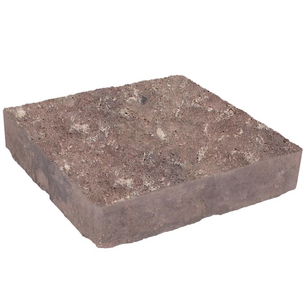 Valestone Hardscapes Domino 11.75 in. x 11.75 in. x 2.25 in. Ashbury Haze Beige/Gray Concrete Paver