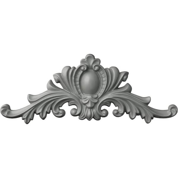 Ekena Millwork 1-3/8 in. x 12-5/8 in. x 5 in. Polyurethane Marcella Onlay