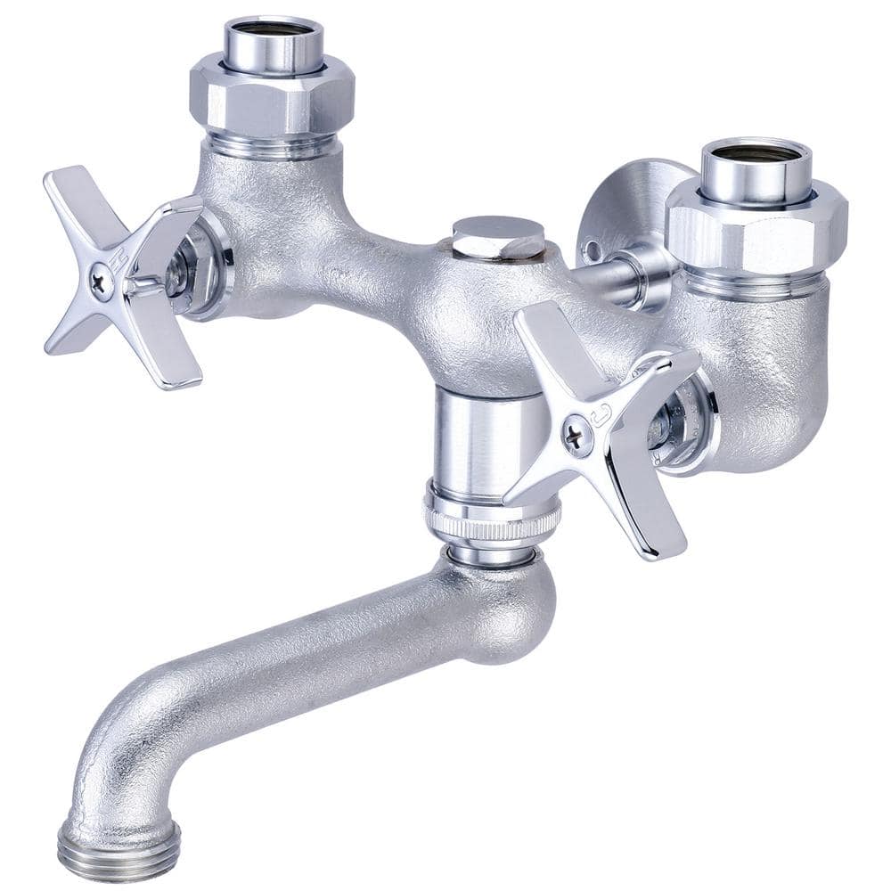 Central Brass SingleHandle Wall Mount Laundry Utility Faucet in Rough