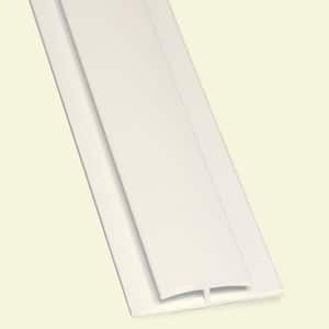 8 ft. x 1-3/4 in. x 1/4 in. PVC Bar Moulding