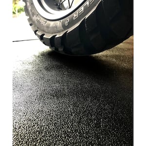 Trailer Flooring Midnight Black Levant Commercial Vinyl Sheet Flooring (8.5 ft. W x 25 ft. L)