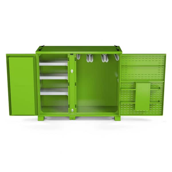 Crescent JOBOX 72 in. W x 30 in. D x 60 in. H Ventilated Onsite