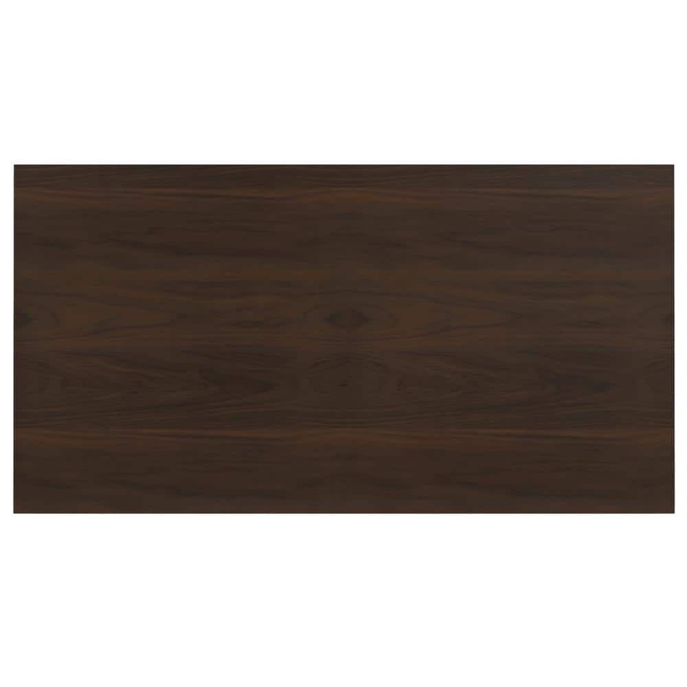 Brunette Brown Wood Lift-Top Coffee Table with Storage