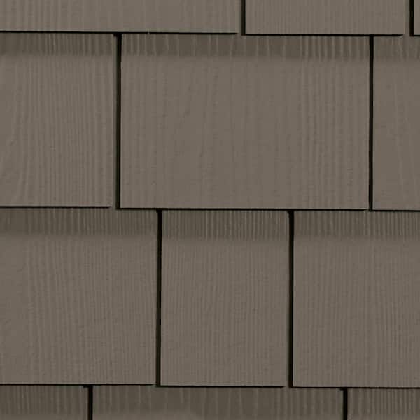 Hardie Shingle HZ5 15.25 in. x 48 in. Statement Collection Timber Bark Straight Edge Fiber Cement Siding