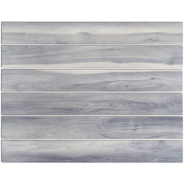 Ivy Hill Tile Take Home Sample - Lyra 12 mil 6 in. W Oak Coastal Waterproof Rigid Click Lock Luxury Vinyl Tile Flooring