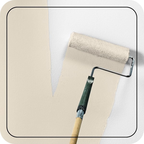 1 gal. #N290-1 Original White Ceiling Flat Interior Paint & Primer