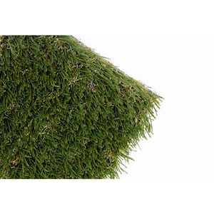Bella 15 ft. Wide x Cut to Length Green Artificial Grass Carpet
