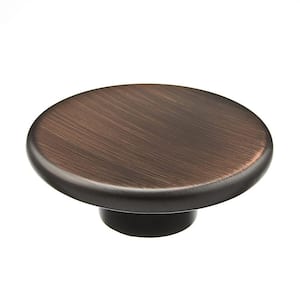 Branson Collection 2-1/4 in. (57 mm) Brushed Oil-Rubbed Bronze Contemporary Cabinet Knob