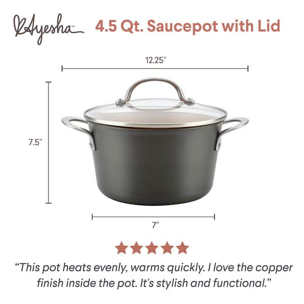 2 Quart Polished Aluminum Sauce Pot with Lid – Richard's Kitchen Store