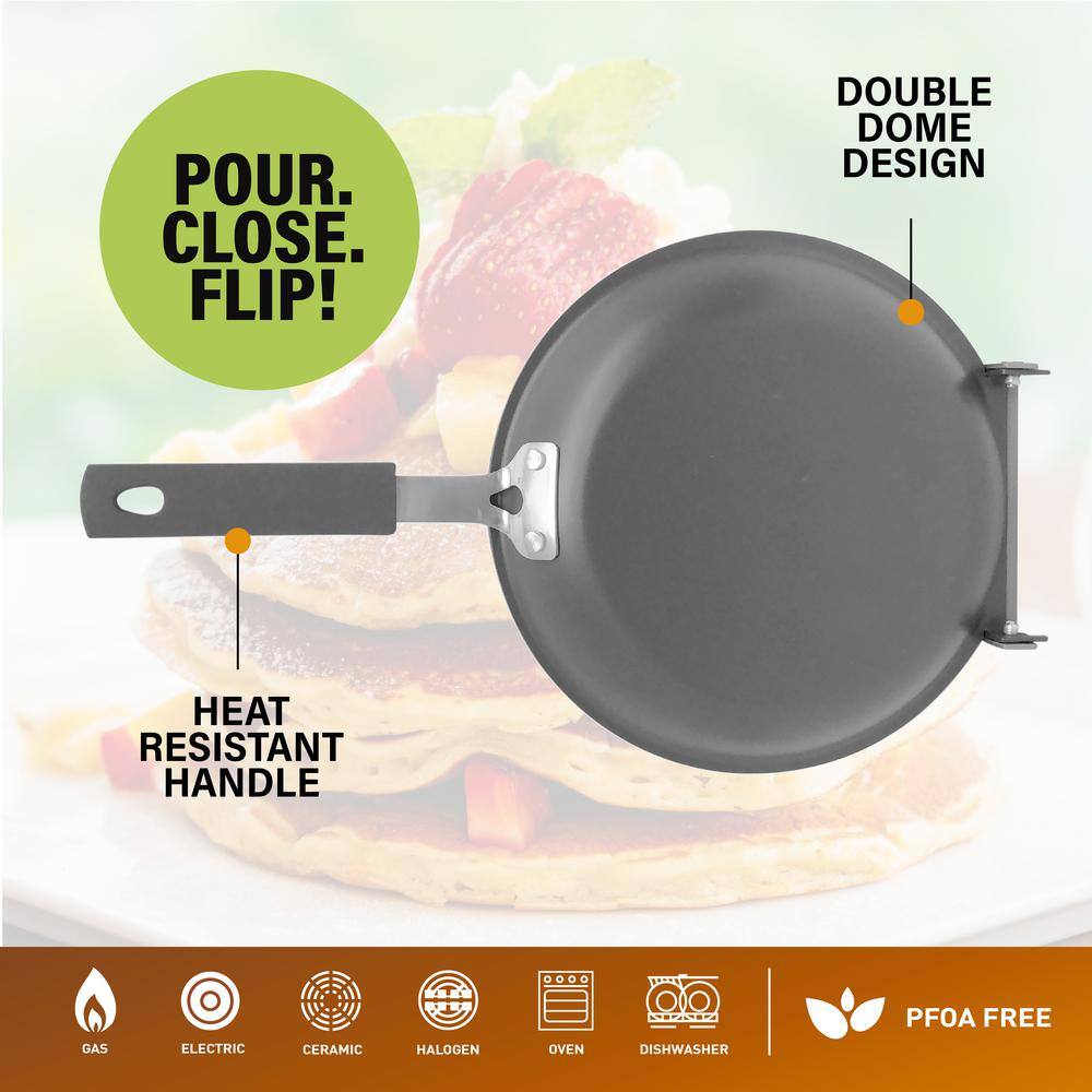 Copper Nonstick Double Sided Pancake Maker Frying Pan