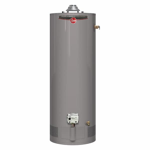 Rheem Performance Platinum 50 Gal.Tall 12 Year 40,000 BTU High Efficiency Natural Gas Tank Water Heater