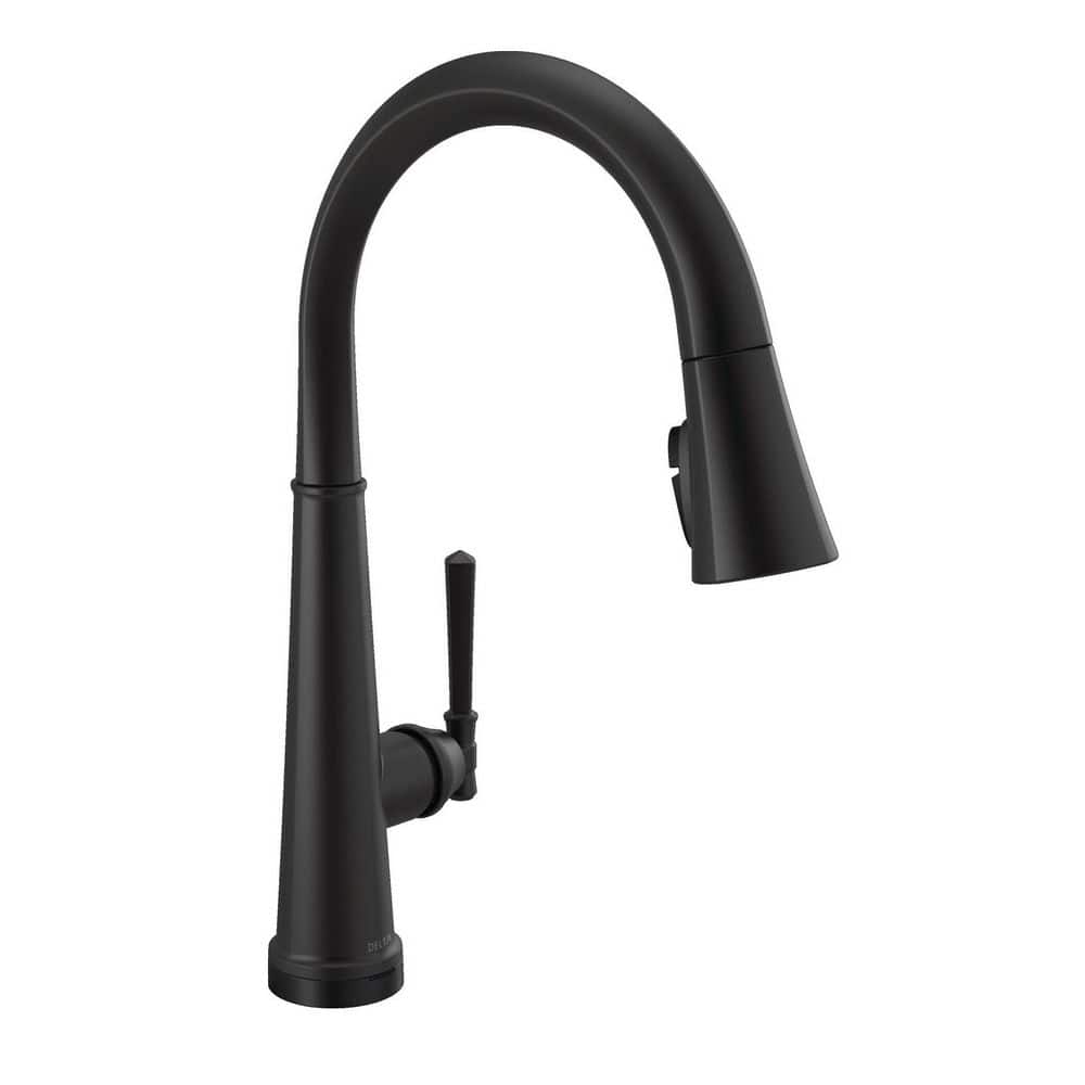 Emmeline Touch/Touchless Matte Black 17.06 in. H Pull Down Sprayer Kitchen Faucet with 360° Spout Swivel price history on PriceWatchPro