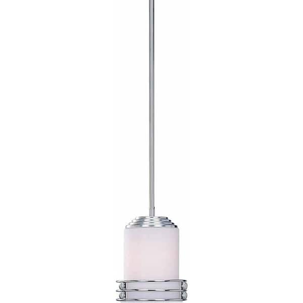 Avila 1-Light Brushed Nickel Mini Pendant