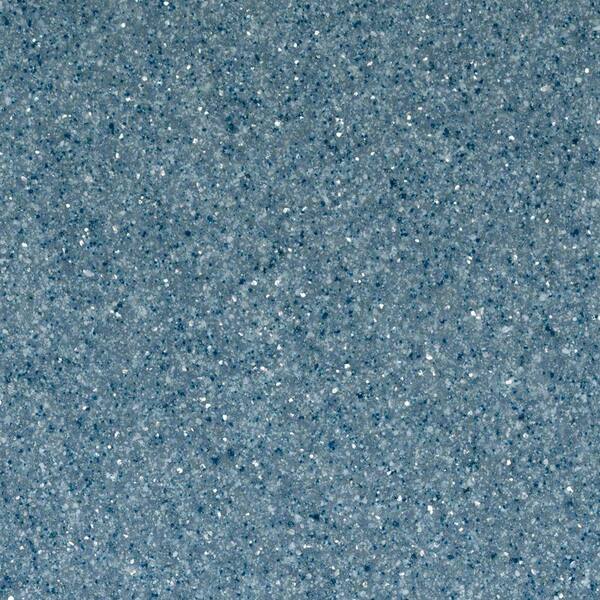 St. Paul 4 in. Solid Surface Technology Vanity Top Sample in Indigo