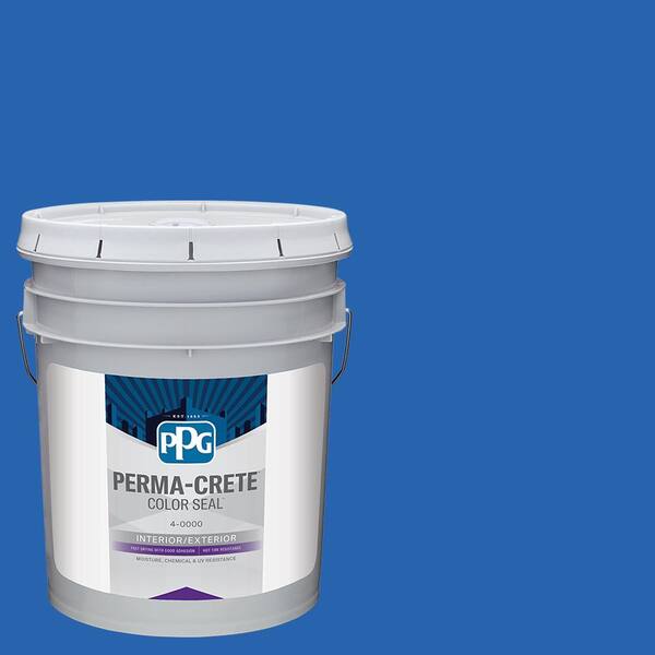 Color Seal 5 gal. PPG1243-7 Rainbow Bright Satin Interior/Exterior Concrete Stain