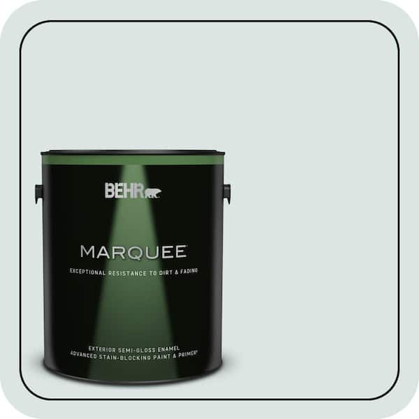 BEHR MARQUEE 1 gal. #MQ3-51 Crystalline Falls Semi-Gloss Enamel Exterior Paint & Primer