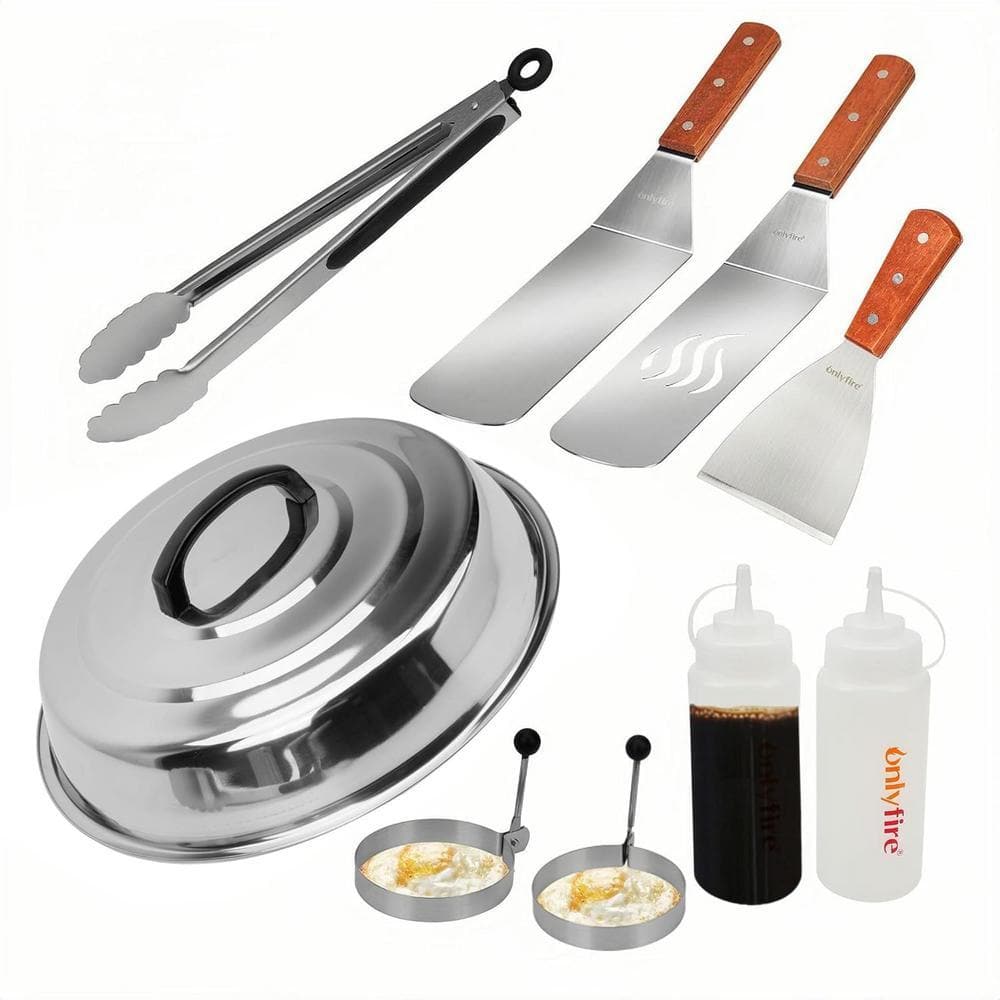 onlyfire Griddle Tool Kit Cooking Accessory Grilling Set F-FPA5117