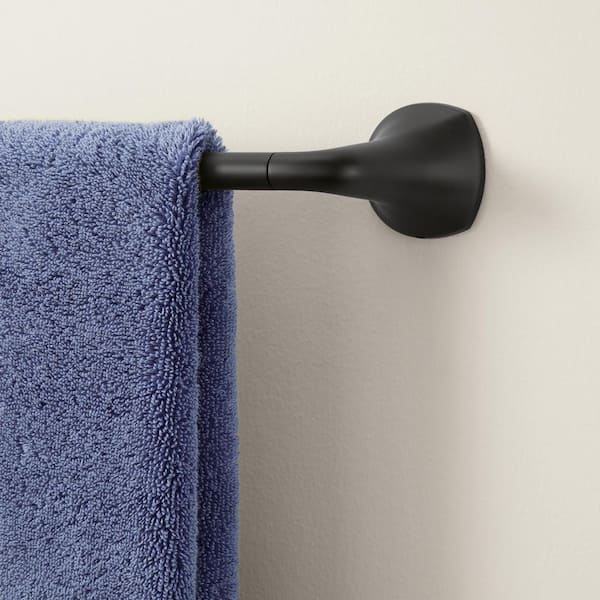 Ladera 24 in. Towel Bar in Matte Black