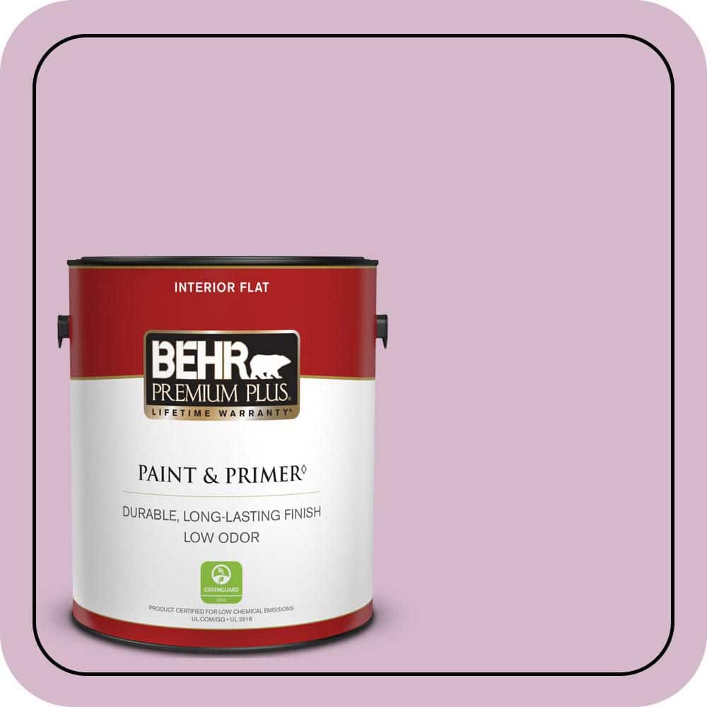 1 gal. #680D-4 Velvet Slipper Flat Low Odor Interior Paint & Primer price history on PriceWatchPro