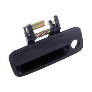 Exterior door handle front black smooth with keyhole 2000-2001 Toyota ...