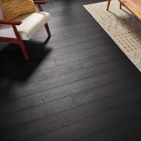 Pergo Take Home Sample Defense 5 In, Black Oak Effect Laminate Flooring