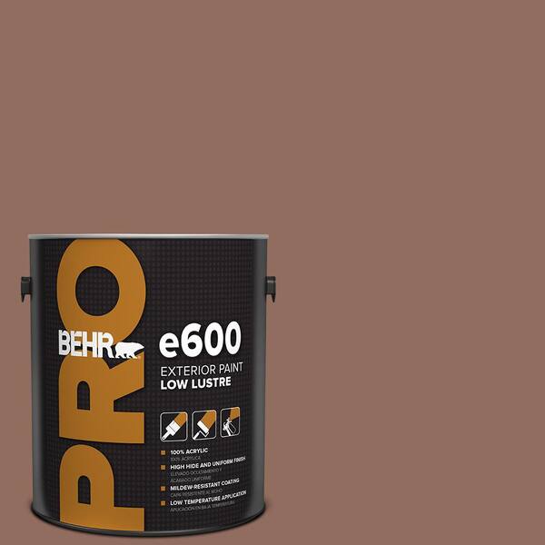 BEHR PRO 1 gal. #220F-6 Chocolate Curl Low Luster Exterior Paint