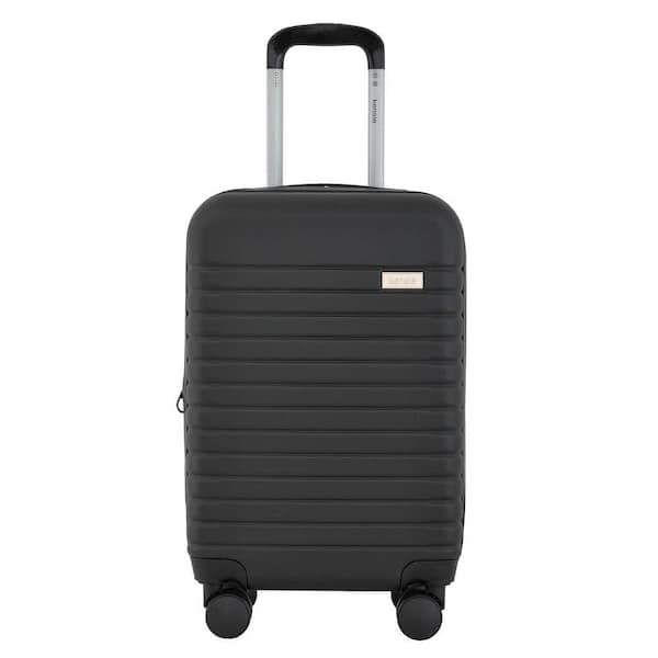 Kensie 20 in. Black Hardcase Expandable Carry-on Luggage KN-91220