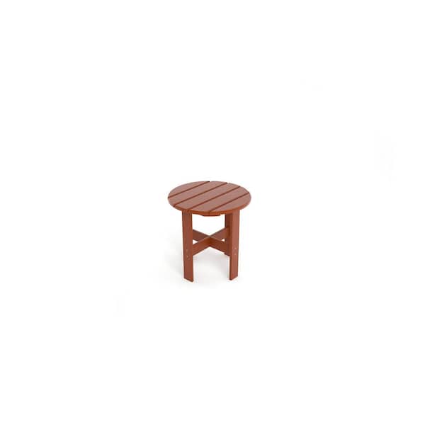 Frog Furnishings Brown, Adirondack Side Table