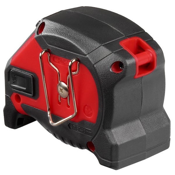 Milwaukee - 25 ft. x 1-1/16 in. Compact Wide Blade Tape Measure with LED