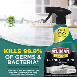 24 oz. Granite and Stone Disinfectant Countertop Cleaner and Polish Spray (3-Pack)
