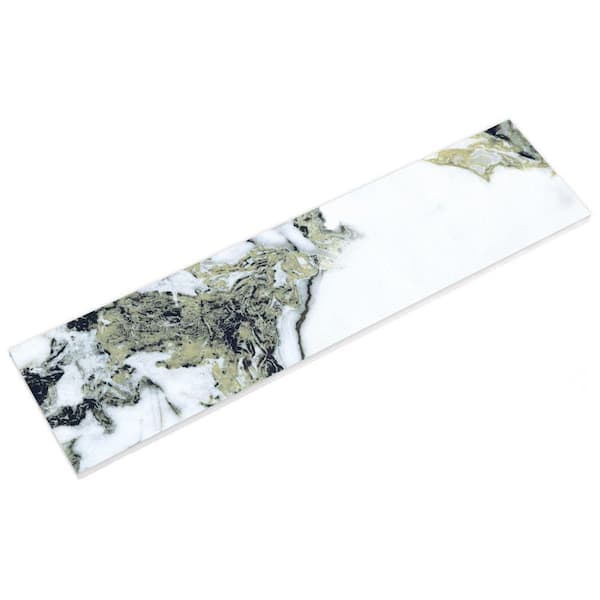 Touche Jade 3 in. x 12 in. Porcelain Floor and Wall Tile (11.52 sq. ft./Case)