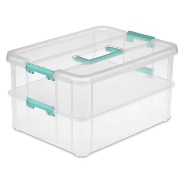 Anybody know what the length of the interior bottom of this storage bin is?  It's called the Sterilite 50 Gal. Stacker Box. : r/hamstercare