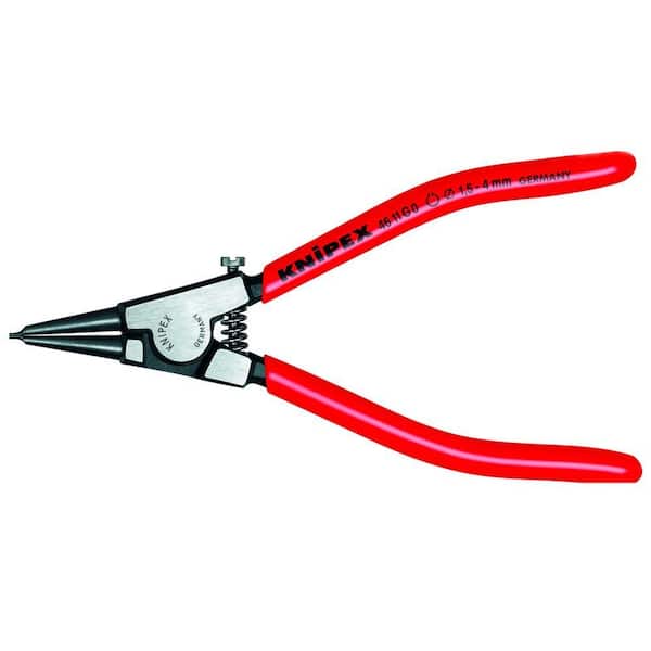 KNIPEX 5-1/2 in. External Straight Circlip Pliers