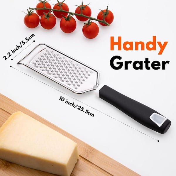 Lynzavix Professional Kitchen Cheese Grater Stainless Steel Metal