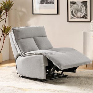 Carina Grey Modern Oversized 32 in. Wide Power Recliner