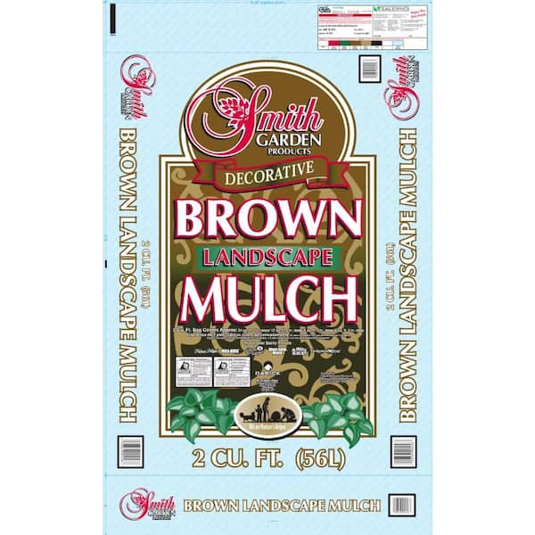 Unbranded 2.0 cu. ft. Decorative Brown Landscape Mulch