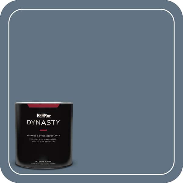 BEHR DYNASTY 1 qt. #560F-6 Windsor Haze Matte Interior Stain-Blocking Paint and Primer