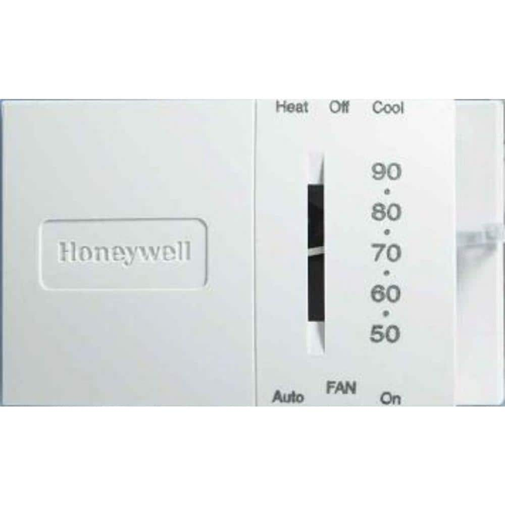 Honeywell Horizontal NonProgrammable Thermostat with 1H Single Stage