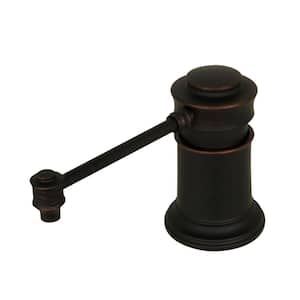 Built in Oil Rubbed Bronze Soap Dispenser Refill from Top with 17 oz. Bottle 3-Years Warranty