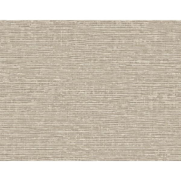 A-Street Prints Vivanta Taupe Texture Taupe Wallpaper Sample
