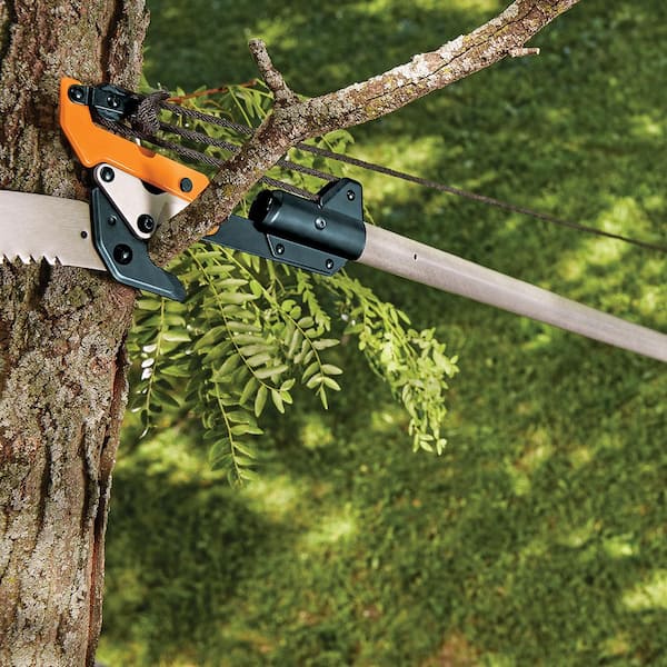 26 Ft Pole Saw Tree Branch Cutter Pruner Trimmer Shear Portable Sawing Tool 