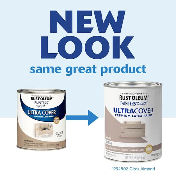 32 oz. Ultra Cover Gloss Almond General Purpose Paint (Case of 2)