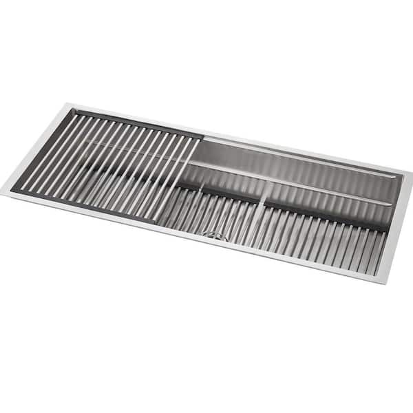 45 in. Undermount 3-Level Workstation MultiSINK with Custom-Fit Accessories, Single Bowl, Stainless Steel