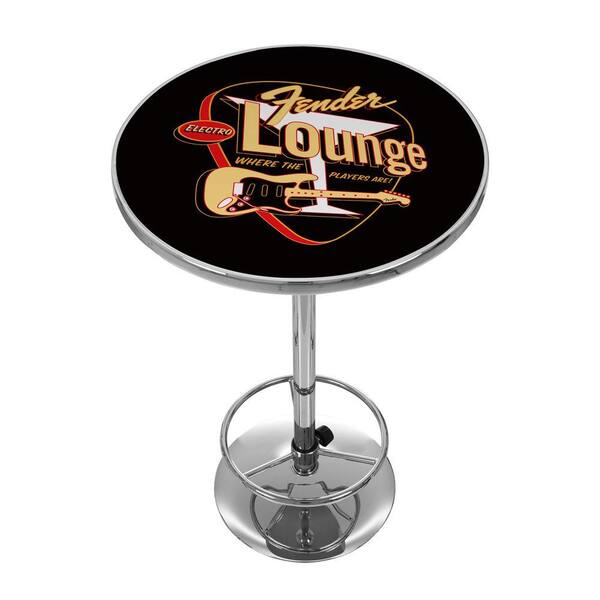 Trademark Fender Electro Lounge 42 in. H Pub Table