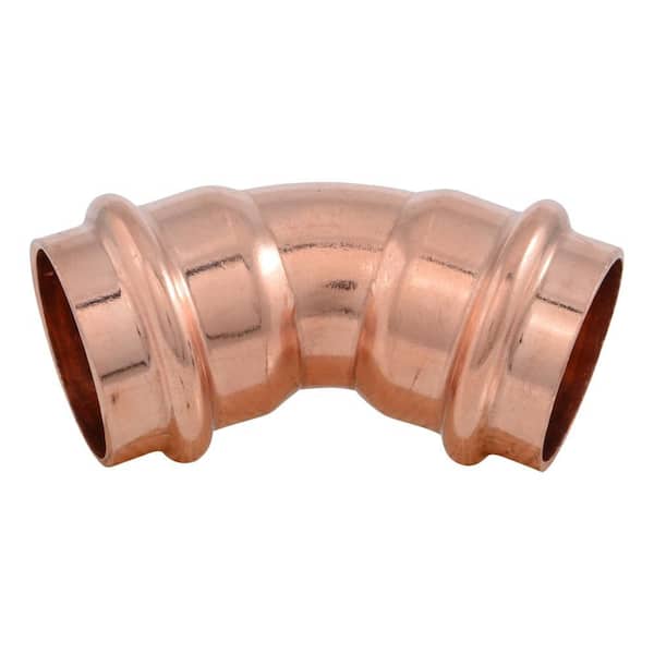1 in. Copper Press 45° Elbow (5-Pack)