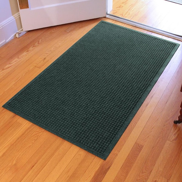 Waterhog Squares Doormat - Evergreen - 3'x5