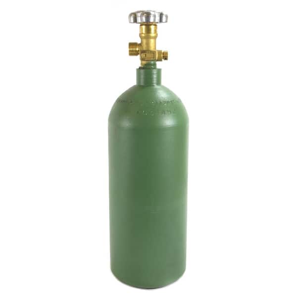 Forney 20 Cu. ft. R Size Oxygen Cylinder, Empty, No Regulator Included