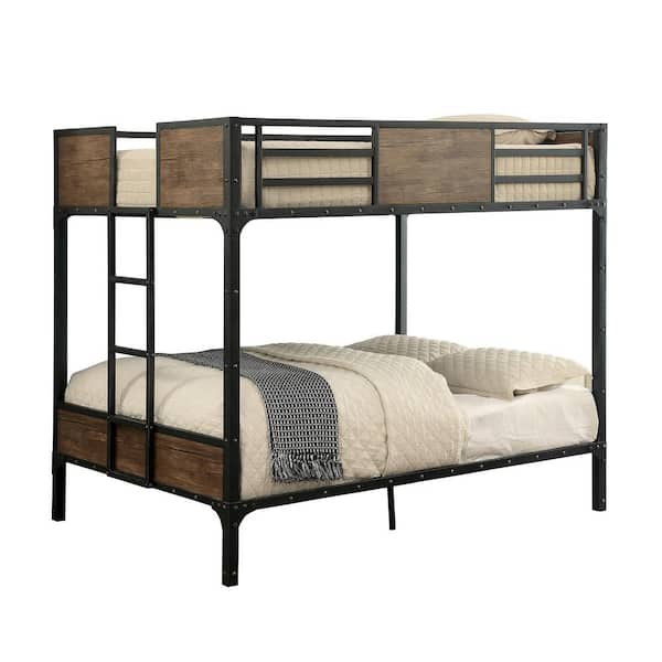 Clapton Black Full/Full Bunk Bed