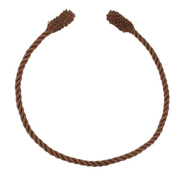 Haute Decor 20 in. Artificial Brown Decorative Garland Ties